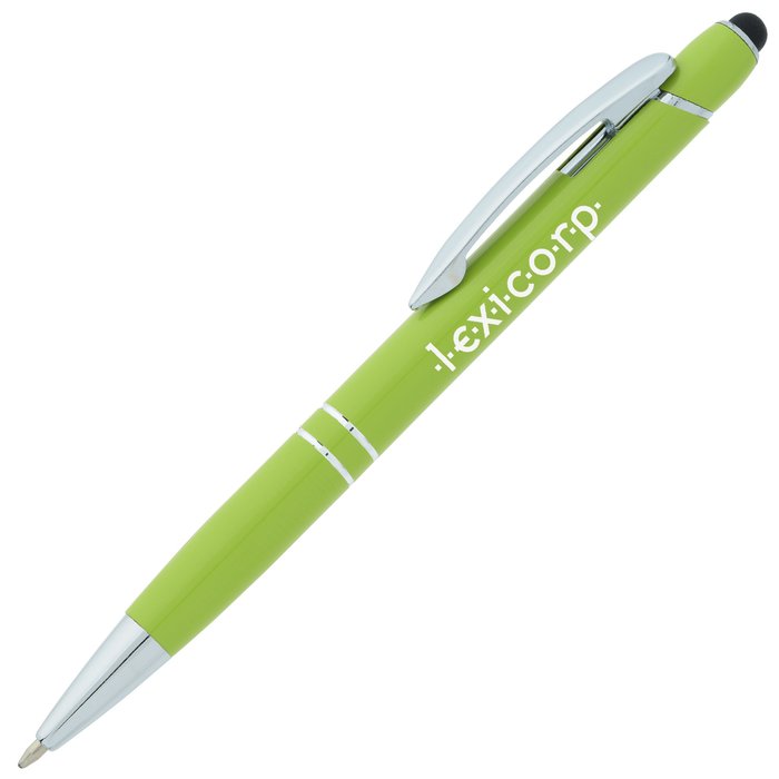 Custom Glacio Stylus Metal Pen - Fashion Colours