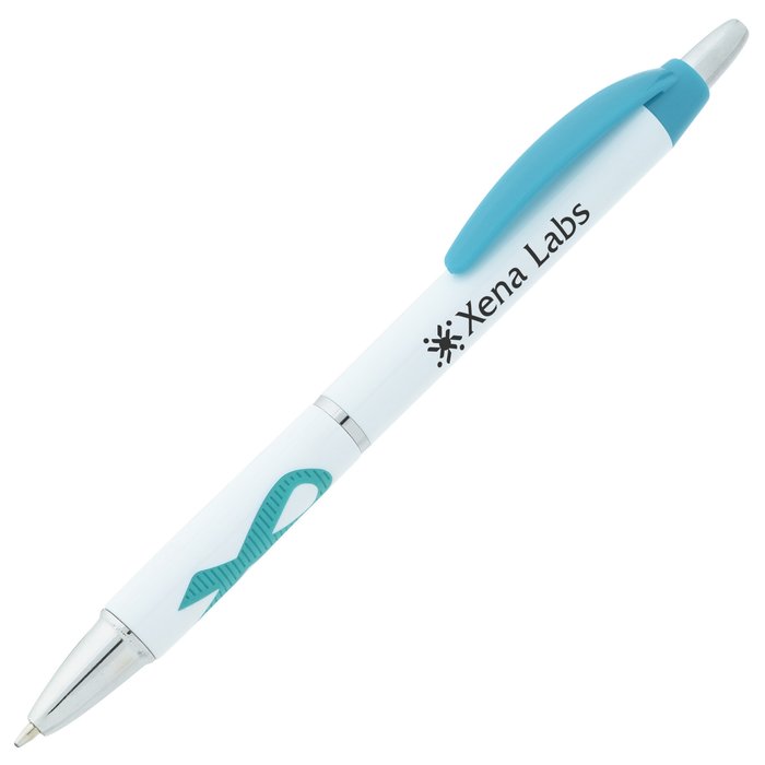 Custom Awareness Ribbon Grip Pen