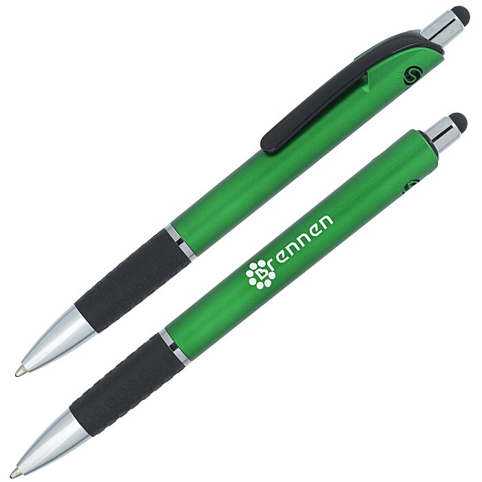 Custom Souvenir Image Stylus Pen - Metallic