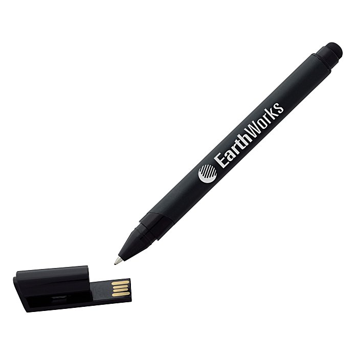 Custom Lyndon USB Flash Drive Stylus Pen - 2GB