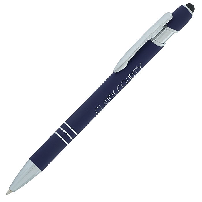 Custom Textari Soft Touch Stylus Metal Pen