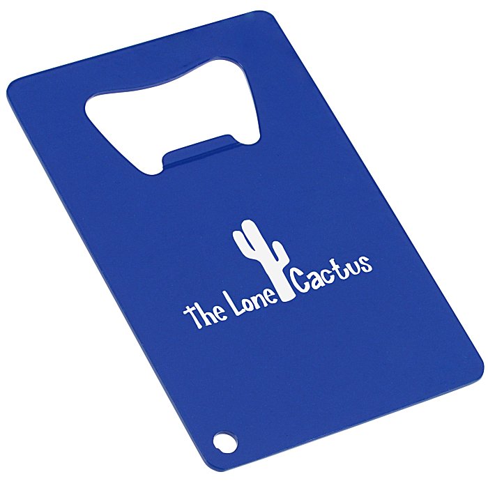 Custom Stainless Steel Credit Card Bottle Opener