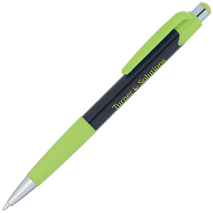 Custom Mardi Gras Pen - Black - Full Colour