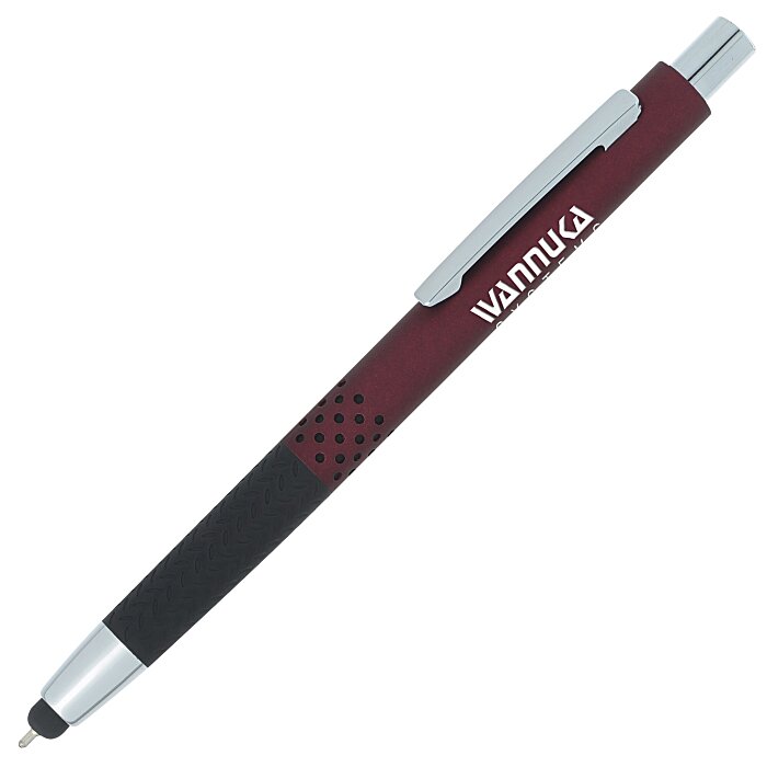 Custom Allister Soft Touch Stylus Metal Pen