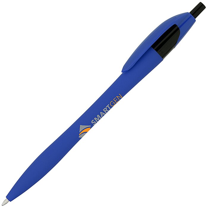 Custom Javelin Soft Touch Pen - Full Colour