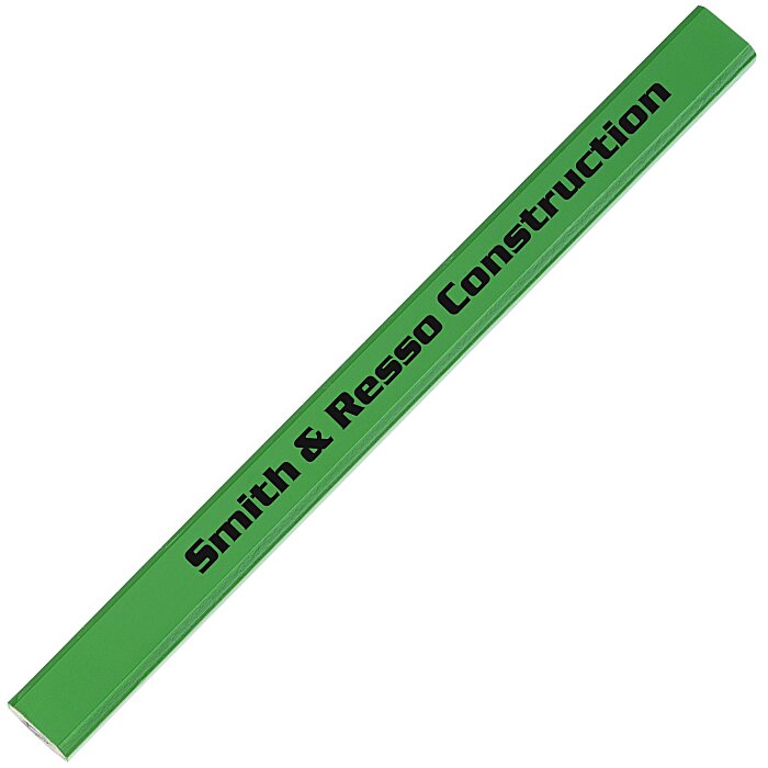 Custom Enamel Finish Carpenter Pencil