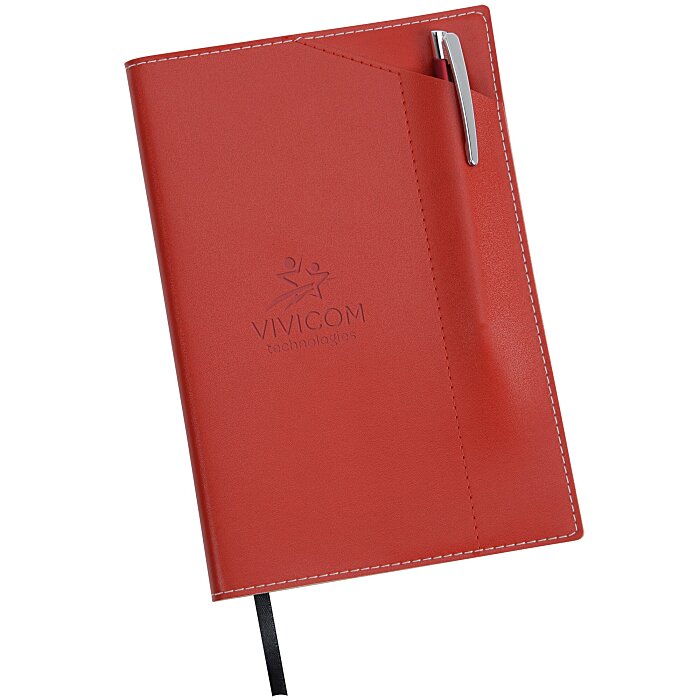Custom Bradford Pen Pocket Journal with Pen