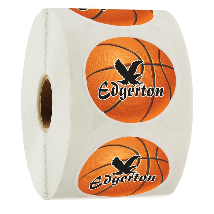 Custom Full Colour Sticker by the Roll - Circle - 2 inches