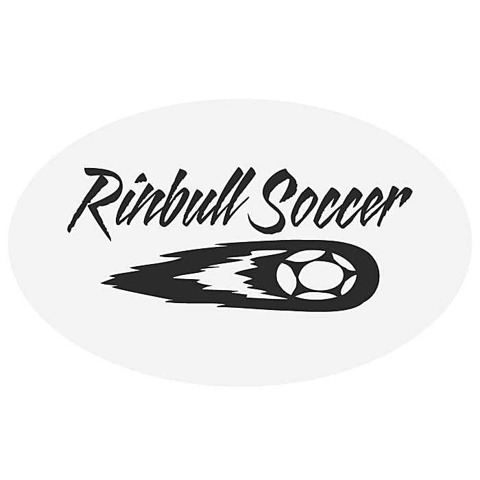 Custom Oval Sticker - 2-1/2