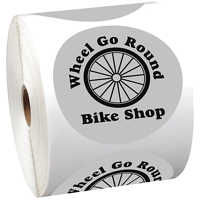 Custom Sticker by the Roll - Circle - 3 1/2 inches