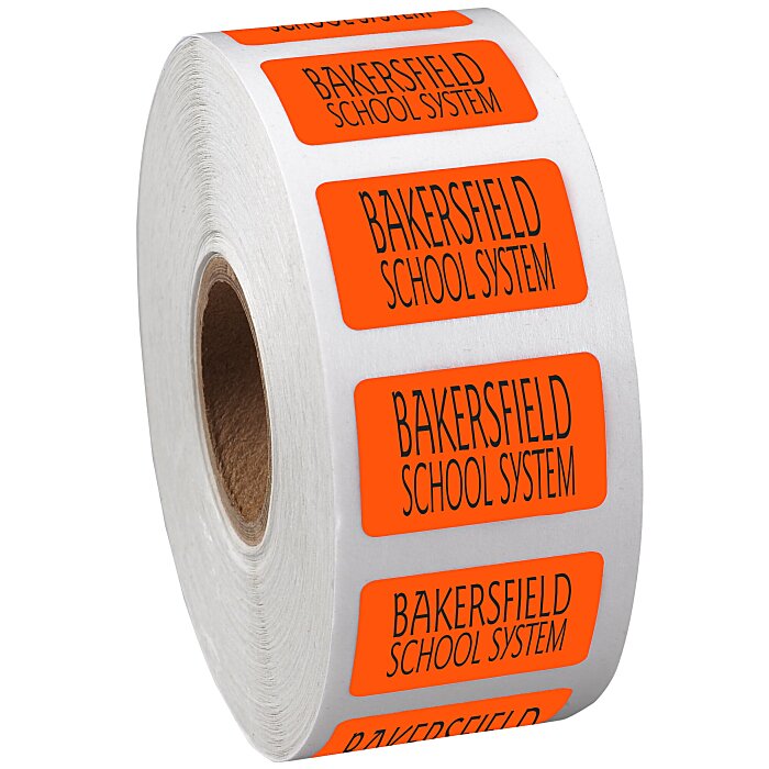 Custom Sticker by the Roll - Rectangle - 5/8