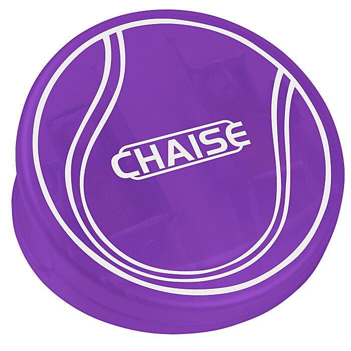 Custom Keep-it Clip - Tennis Ball - Translucent