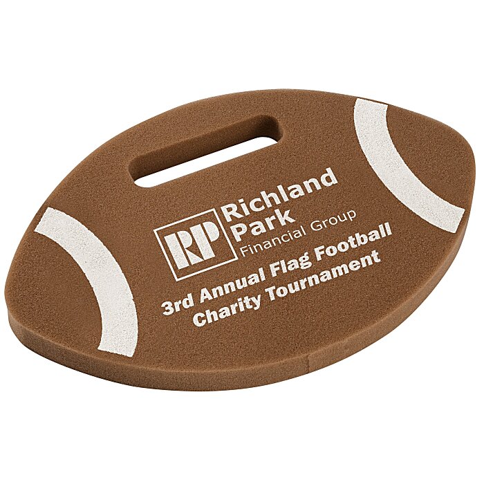 Custom Foam Cheer Cushion with Handle - Football