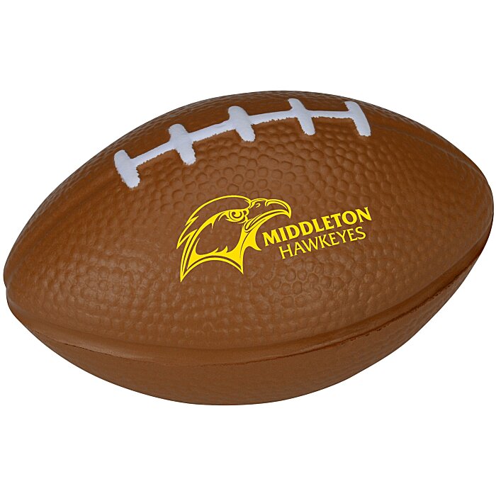 Custom Sports Squishy Stress Reliever - Football