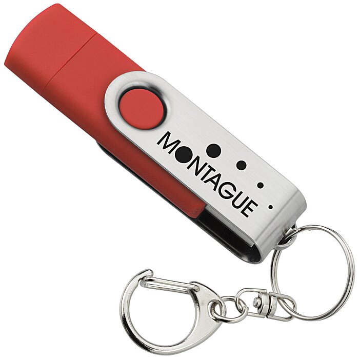 Custom Smartphone USB Swing Drive - 8 GB