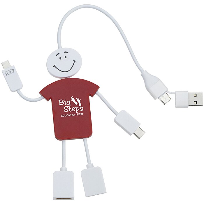 Custom TechMate 2.0 Duo Charging Cable and USB Hub