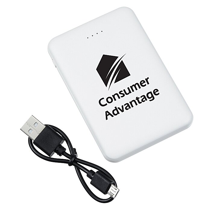Custom Bolt Power Bank - 5000 mAh