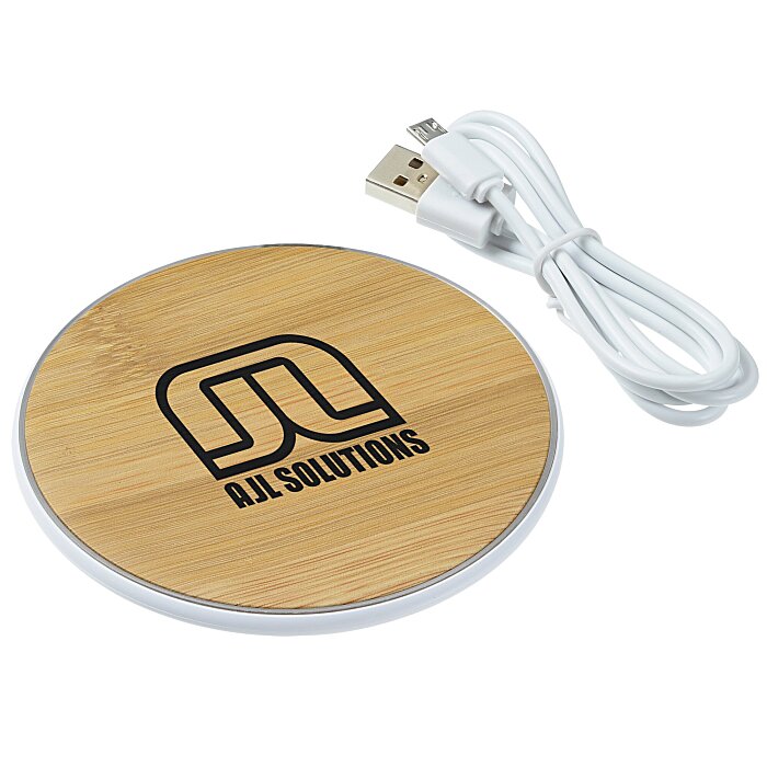 Custom Natural Wood Grain Wireless Charger