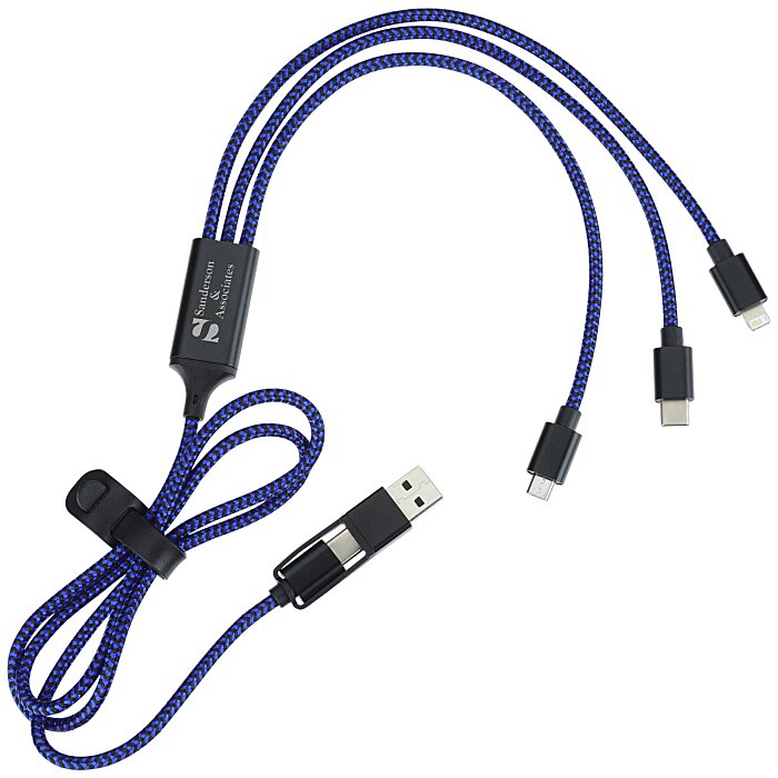 Custom All Over Braided Charging Cable