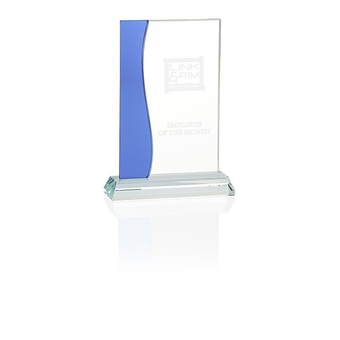 Custom Highlight Starfire Award - 7 inches