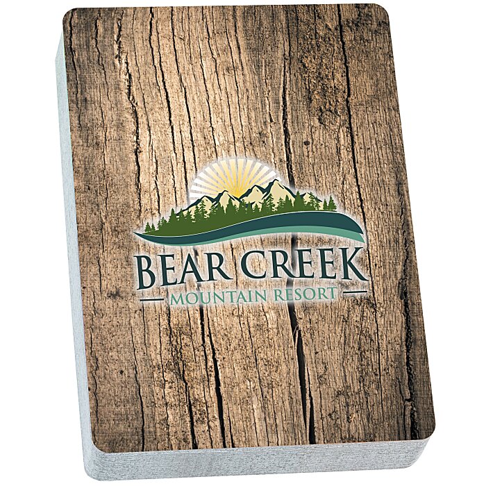 Custom Vintage Wood Playing Cards