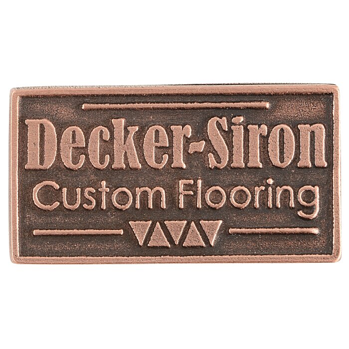 Custom Econo Lapel Pin - Rectangle