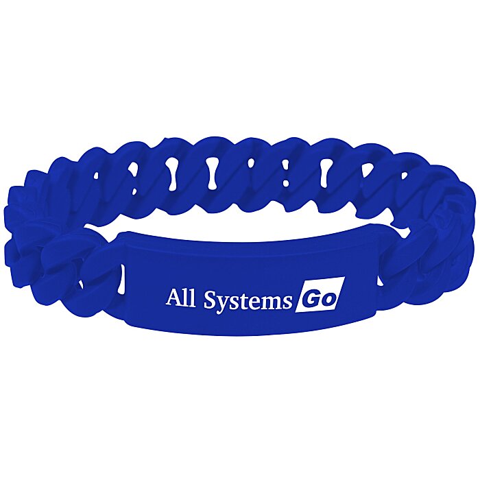 Custom Silicone Twist Bracelet