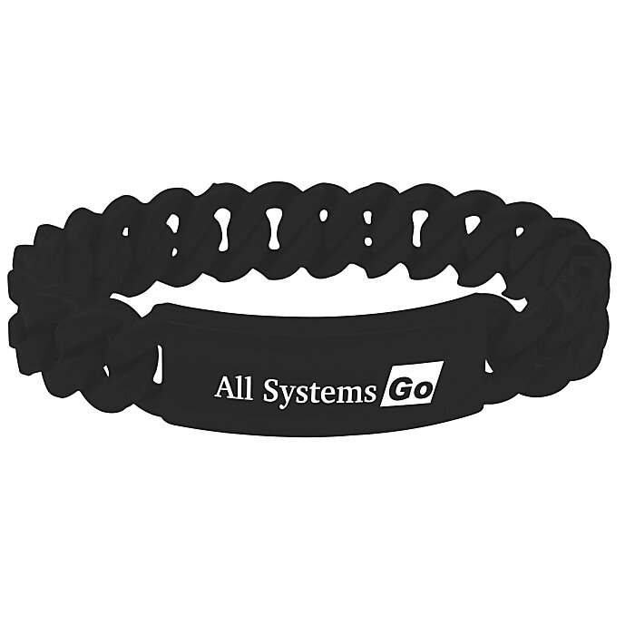 Custom Silicone Twist Bracelet - 24 hr