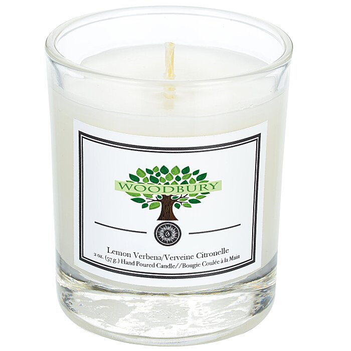 Custom Zen Scented Votive Candle - 2 oz. - Lemon Verbena