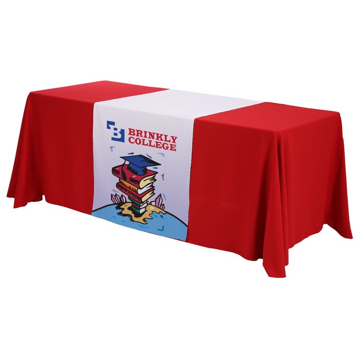 Custom Serged Table Runner - 28 inches - Full Colour