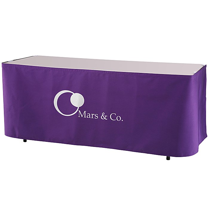 Custom Hemmed Table Skirt - 6 feet