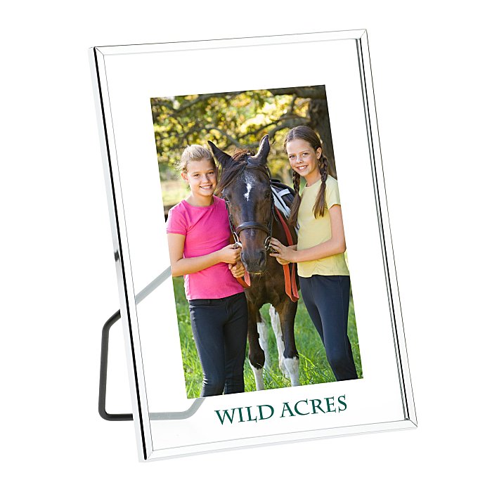 Custom Silver Floating Frame - 4 inches x 6 inches