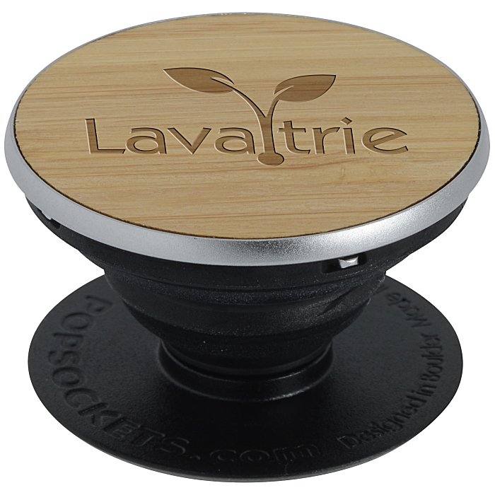 Custom PopSockets PopGrip - Wood Grain