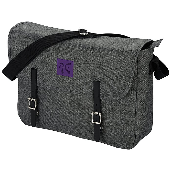 Custom Nomad Laptop Messenger - Brand Patch