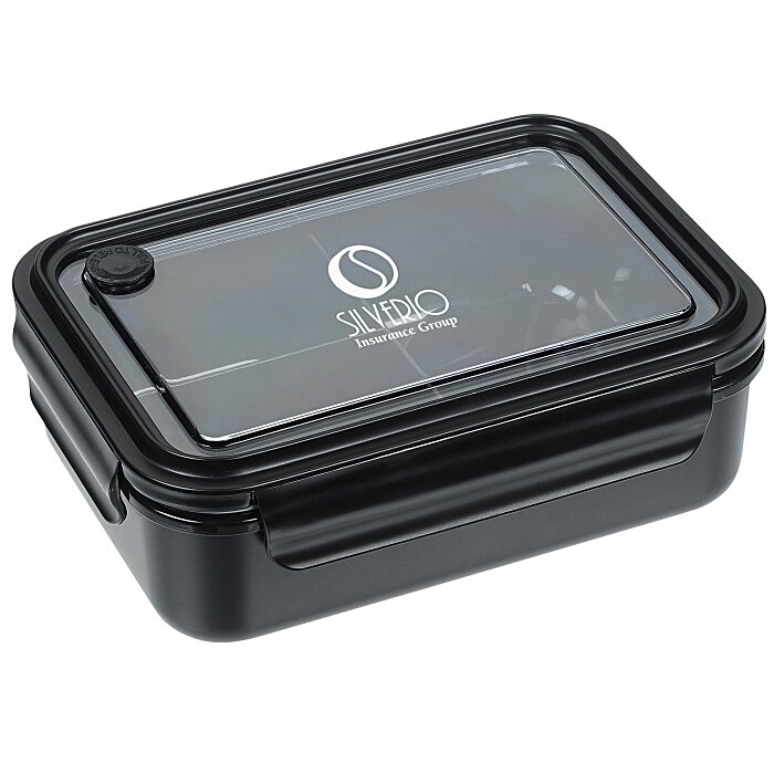 Custom Three Compartment Food Storage Bento Box