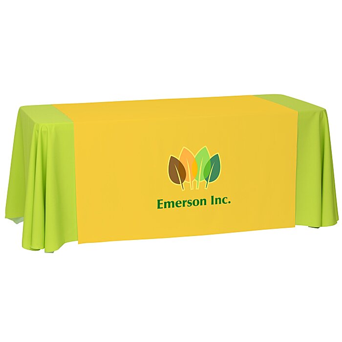 Custom Laser Edge Table Runner - 57 inches