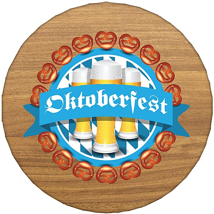 Custom Matte Finish Button - 2 1/2-inch Round
