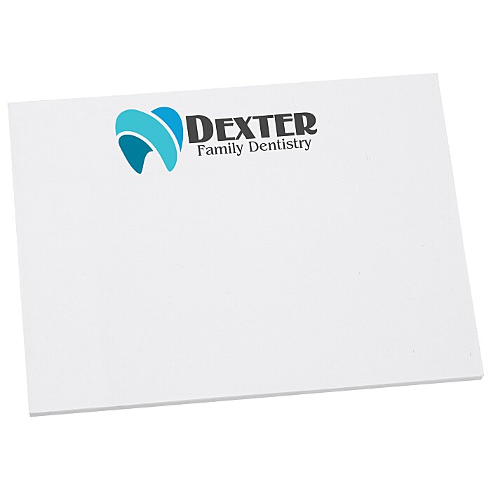 Custom TaskRight Sticky Pad - 3 inches x 4 inches - 25 Sheet