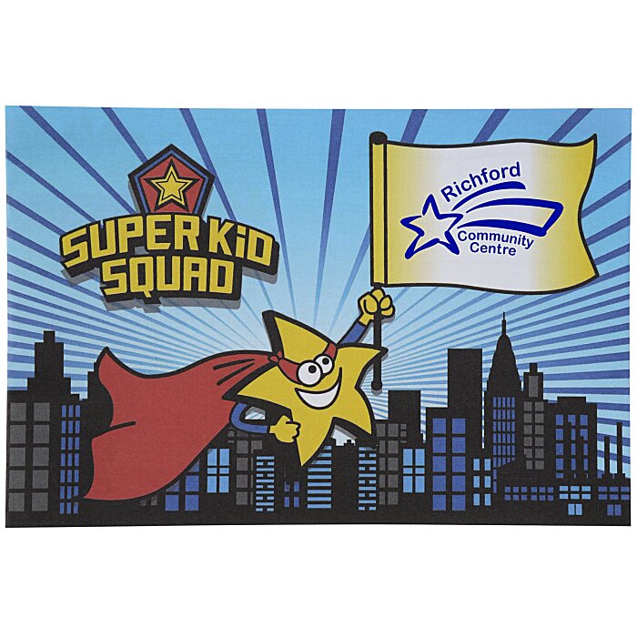 Custom Super Kid Colouring Book