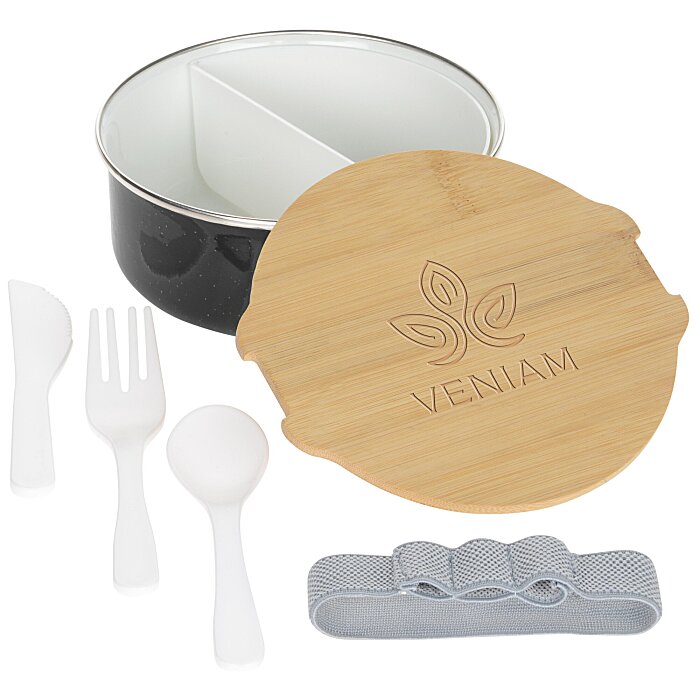 Custom Campfire Round Bento Box